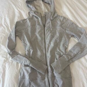 Lululemon Women's Gray Hooded Jacket